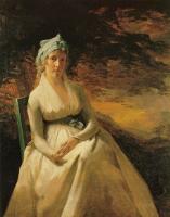 Sir Henry Raeburn - Portrait of Mrs Andrew